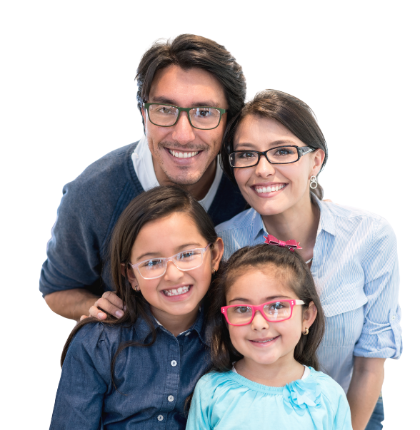 Customer choosing eyewear at Krishna Opticals